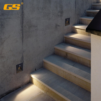 Bon marché Prix concis Design européen Intérieur Carré Led Étape Applique Murale Escaliers Étape Led Lumière