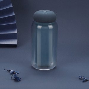 Humidificador de aire con temporizador USB para el hogar, purificador de aire ultrasónico con luz nocturna de Cactus, 280ML, nuevos artículos - Product Image 2