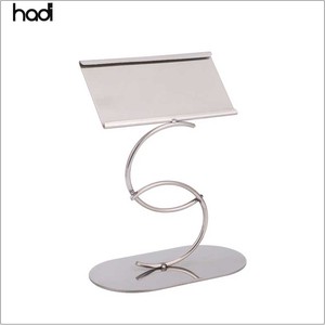HADI - Porta Tarjetas y Etiquetas de Acero Inoxidable al por Mayor, Accesorio Plateado para Buffet de Hotel y Restaurante, Precio Económico - Product Image 3