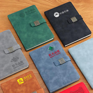 Premium Leather Business Planner Notebook Wireless Perfect Binding 80G Daolin Paper Portable Organizer Custom Logo Printing - Product Image 5