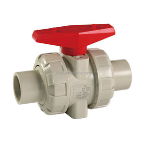 Pntek đúng Công Đoàn bóng valev uPVC cpvc pph pvdf tùy chỉnh 4 inch 6 inch 8 inch nhiệt độ trung bình đúng Công Đoàn nhựa cpvc - Product Image 3