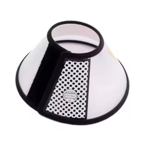 Elizabeth Cirkel Luxe Anti-Bite Kraag Voor Huisdieren Ademende Injectiekap Voor Grote Honden Reflecterende Print Kattenhalsband Groothandel - Product Image 2