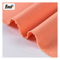 200GSM 75D * 100D vente en gros double couche sergé 4 voies extensible 92% polyester 8% spandex tissu pour femmes vêtements