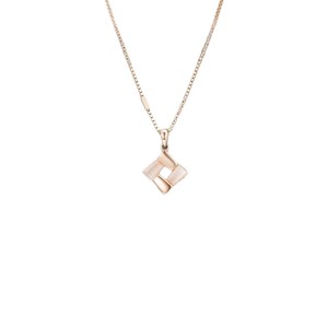 Collar con colgante geométrico para mujer, colgante cuadrado de aleación, joyería minimalista de moda, accesorio de regalo - Product Image 3