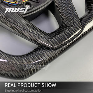 Para BMW 3 5 6 7 Series modelo de lujo Alpina B7 XDrive 750i 6-Series <span class=keywords><strong>GT</strong></span> G11 G12 G20 G30 volante LED de fibra de carbono personalizado - Product Image 5