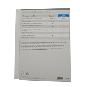 Descarga Oficial <span class=keywords><strong>de</strong></span> <span class=keywords><strong>Office</strong></span> <span class=keywords><strong>2021</strong></span> Professional Plus, Versión Internet, Inglés, Caja, Activación 100% Online, Garantía <span class=keywords><strong>de</strong></span> 6 Meses - Product Image 6