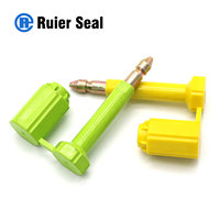 Scellé à boulon jetable haute sécurité Ruier REB204 8MM avec code-barres pour conteneurs, remorques, citernes, transport ferroviaire et maritime