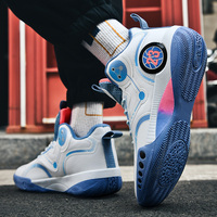Chaussures de Basketball Unisexe Personnalisables Pas Chères pour Hommes et Femmes, Tige en Maille, Semelle Extérieure en Caoutchouc, Printemps Été, Couleurs Personnalisables, Baskets Athlétiques