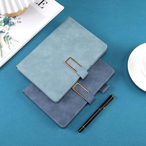 Cuadernos de escritura de estudiante de tapa blanda A5 personalizados al por mayor cubierta de cuero PU diario escolar Bloc de notas regalo - Product Image 5