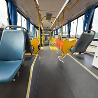 Fabricant de bus articulés à plancher bas TENGLONG, bus électrique BRT de 18 m, 46 places
