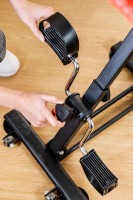 BNcompany SXZ-003 Vélo d'exercice portable pour la maison, mini-vélo d'exercice pour les jambes en acier, pédale réglable