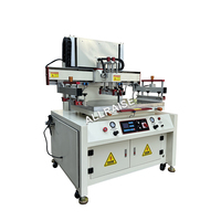 Machine de sérigraphie pour t-shirt sac en plastique non tissé prix d'usine machine de sérigraphie en soie pour t-shirt logo tissu lit plat