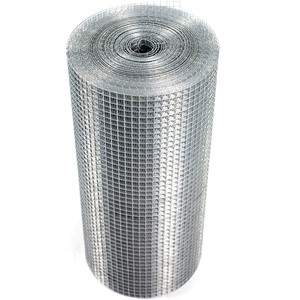 Rouleau de clôture en treillis métallique en acier inoxydable Clôture en volière Tissu de quincaillerie de calibre 16 <span class=keywords><strong>Poulailler</strong></span> pour lapins Cages pour animaux Treillis métallique soudé - Product Image 1