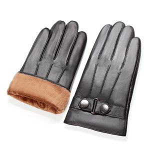 Guanti in vera pelle invernali Touch Screen di moda a buon mercato - Product Image 4