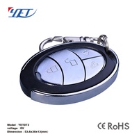 YET073 transmetteur RF 315/433Mhz Code roulant commutateur de télécommande de porte de Garage sans fil
