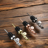 Verseur d'huile d'olive et de vin rouge en acier inoxydable 304, bouchon de bouteille écologique, accessoires de bar, bec verseur métallique pour cocktails
