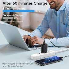 Chargeur super rapide Usb-C Chargeur super rapide Adaptateur de charge True 20W Pd Couleur blanche et noire - Product Image 2