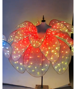Kostum Pertunjukan Panggung Tari Bunga LED Mewah untuk Gadis, Parade, Festival, Acara Hiburan - Product Image 4