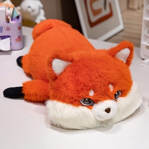 Vente flash - Peluche - Compagnon réconfortant - Peluche ultra douce - Animaux de dessin animé assis de 28 <span class=keywords><strong>cm</strong></span> - Renard rouge - Product Image 5
