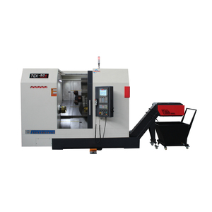 TCK50S Multifunktionales Doppelspindel-CNC-Drehzentrum mit CE-Zertifikat und angetriebenem Werkzeugturm - Product Image 1