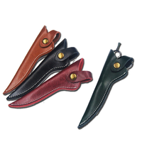 Étui de Voyage en Cuir pour Ciseaux de Coiffure, Housse de Protection pour Ciseaux de Barbier, Sac à Outils de Coiffure pour le Camping et la Cuisine