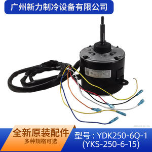 Moteur de pompe à chaleur air-eau Welling 190W 220V monophasé asynchrone YDK250-6Q-1 pour équipement mécanique - Product Image 4