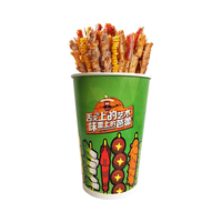 Boîte d'emballage de restaurant imprimée à usage unique personnalisée pour brochette frite barbecue pour le service des aliments