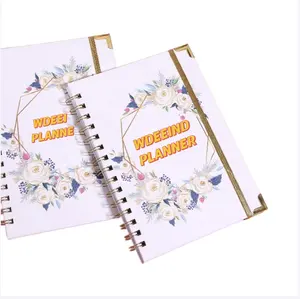 Gepersonaliseerde Aangepaste Printpagina 'S Maandelijkse Planner 2024-2026 Wedding Goal Journal Organizer Planner Book