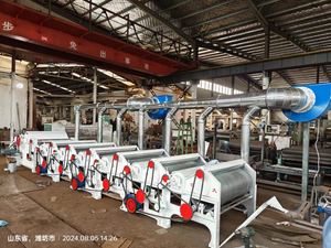 Máquina de reciclaje de residuos textiles Máquina de corte <span class=keywords><strong>y</strong></span> apertura de fibra de tela para tela vaquera no tejida, incluido el producto de chenilla - Product Image 3