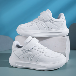 Cema 2026 Nuove <span class=keywords><strong>Scarpe</strong></span> da <span class=keywords><strong>Tennis</strong></span> e Corsa per Bambini, Comode <span class=keywords><strong>Scarpe</strong></span> Casual alla Moda, Sneakers in PU Bianco Puro e Nero, <span class=keywords><strong>Scarpe</strong></span> da Passeggio - Product Image 3