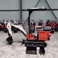 Livraison gratuite NM-E08 Mini-excavatrice, mini-pelle, mini-tracteur excavateur