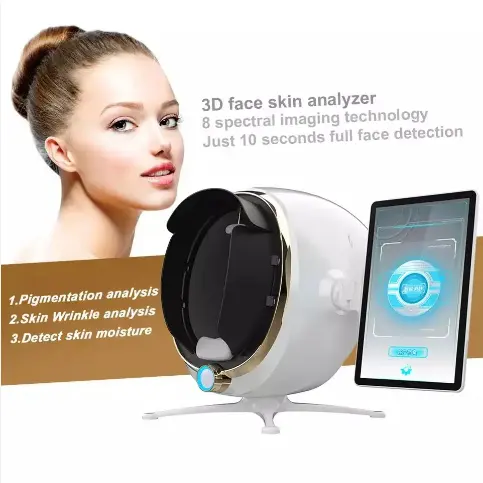 2023 디지털 클라우드 스토리지 새로운 3D 매직 미러 카메라 테스트 얼굴 분석기 시스템 피부 분석기 기계