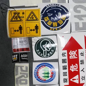 TALUADA Whole Machine Body Sticker E120B CAT120b Exterior Decorative Excavator Sticker