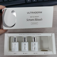 Boîte d'échantillons de parfum recyclé avec logo personnalisé coffrets cadeaux de luxe emballage de parfum boîte de kit de bouteille de parfums
