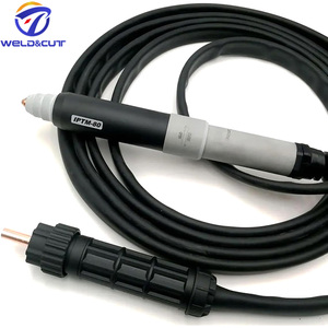 Antorcha de Corte por Plasma para Máquina CNC Refrigerada por Aire TECMO IPTM80 PTM80 PTM-80, Adaptador Central de 5m con Todos los Consumibles - Product Image 2