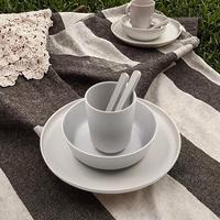 Ensemble de vaisselle créatif en mélamine et fibre de bambou en cinq pièces pour enfants, comprenant des tasses, des assiettes et des bols pour la salle à manger