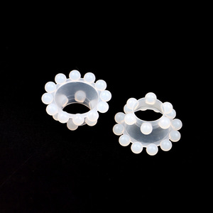Anneau pénien externe en silicone à 18 billes pour retarder l'éjaculation, usage adulte - Product Image 4