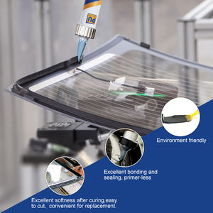 تصنيع المعدات الأصلية: ارتفاع درجة الحرارة من السيليكون مكون واحد مانع التسرب البولي يوريثين القائم على الزجاج متعدد الأغراض علاج RTV مانع التسرب - Product Image 1