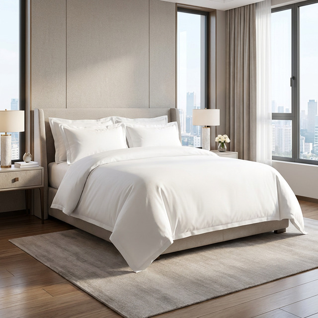 ELIYA Wholesale Jacquard Luxury Hotels Sale Bed Linen 1000TC Fabric Soft Cotton Bed Sheets Bedding Set