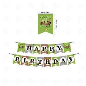 Spedizione rapida <span class=keywords><strong>Star</strong></span>-<span class=keywords><strong>Wars</strong></span>- Master- Yda a tema decorazione per feste di compleanno set Toppers, palloncini e striscioni - Product Image 2
