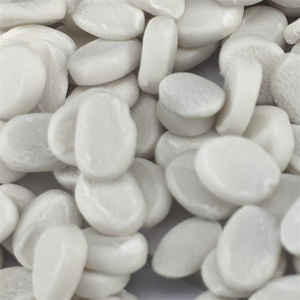 Cina produttore 1250 maglia di carbonato di calcio granuli altamente stabile bianco CaCO3 Filler Masterbatch per LDPE PP