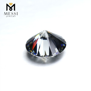 Messi precio al por mayor de joyas <span class=keywords><strong>Moissanite</strong></span> diamante 4mm ~ 10mm ronda brillante corte gris <span class=keywords><strong>Moissanite</strong></span> - Product Image 2