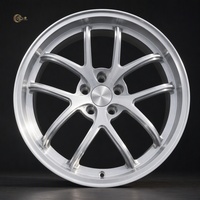 Jantes monobloc forgées T6061 de 18, 19, 20, 21, 22, 23, 24 pouces, 5x114,3, 5x108, argent, jantes en alliage personnalisées, garantie cinq ans