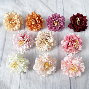 Cabeza de Flor de Peonía de Seda de la Fábrica de Flores Meiyu Craft, Tamaño Mediano, Decoración para Bodas, Decoración para el Hogar, Accesorios - Product Image 1