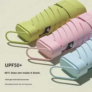 ร่มพับหกตอนแบบด้ามจับสแนป รุ่นใหม่ - ร่มพกพาสะดวก ใช้ได้ทุกสภาพอากาศ ทั้งวันแดดและวันฝน - Product Image 2