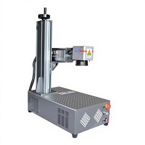 Fabricante Profesional de Máquina de Marcado Láser de Fibra de Escritorio de 20W 30W, Alta Precisión, Refrigerada por Aire, Compatible con DXF/AI/PLT/BMP/DWG/DST - Product Image 1