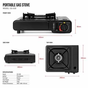 Réchaud de <span class=keywords><strong>camping</strong></span> portable d'extérieur en métal, simple et manuel, pour cuisinière à <span class=keywords><strong>gaz</strong></span> <span class=keywords><strong>butane</strong></span> - Product Image 2