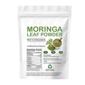 2LB Polvo de Hoja de Moringa Orgánica Antioxidante para Adultos 907g Sin Gluten Vegano Rico en Antioxidantes Extracto de Hoja de Moringa - Product Image 5
