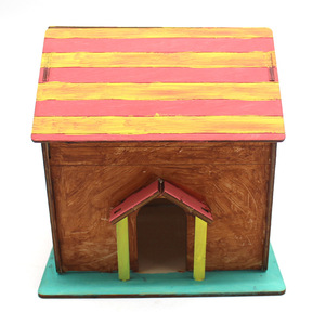 Kit de casa miniatura de madera para niños de 4 a 6 años, juguete educativo de ciencia, modelo de arquitectura, manualidad de construcción. - Product Image 1