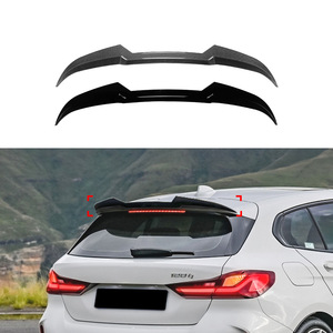 Bmw Rear Spoiler Ducktail Piano <b>Black</b> Carbon Fiber Texture For F40 1 Series M Sport 2019+ <b>Trunk</b> Lip Wing - Product Image 1